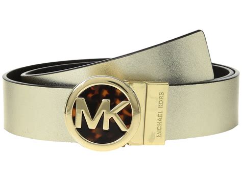 michael kors coat belt|Michael Kors reversible belt women's.